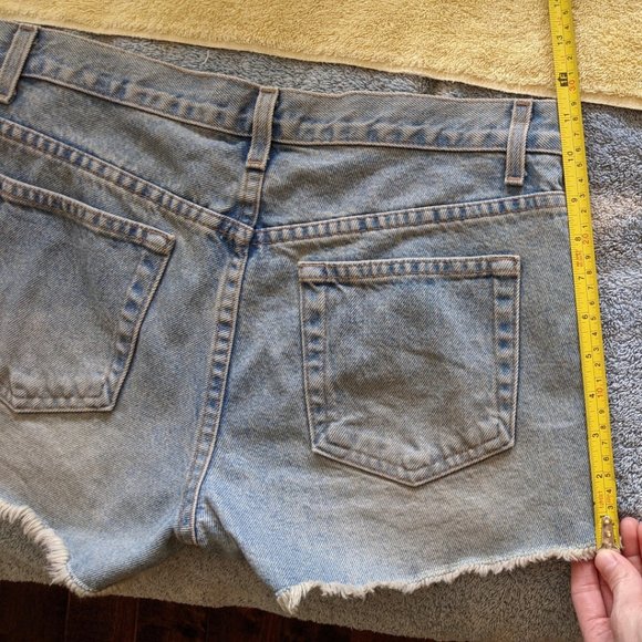 Low Rise Denim Shorts 100% Cotton - Picture 6 of 10
